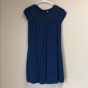 Dark blue summer dress